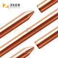 UL467 Listed Good Prices Copper Clad Steel Earth Rod for Electrical Equipment/Thunder Arrester